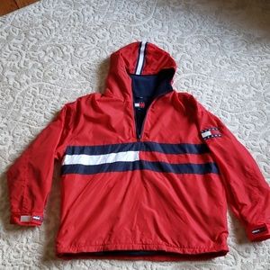 Tommy Jean's Hilfiger XL hoodedpolar fleece lined